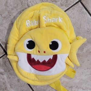 Yellow Baby Shark Backpack